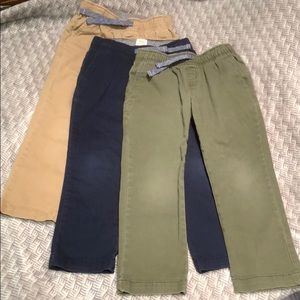 Set of 3 Twill Chino pants